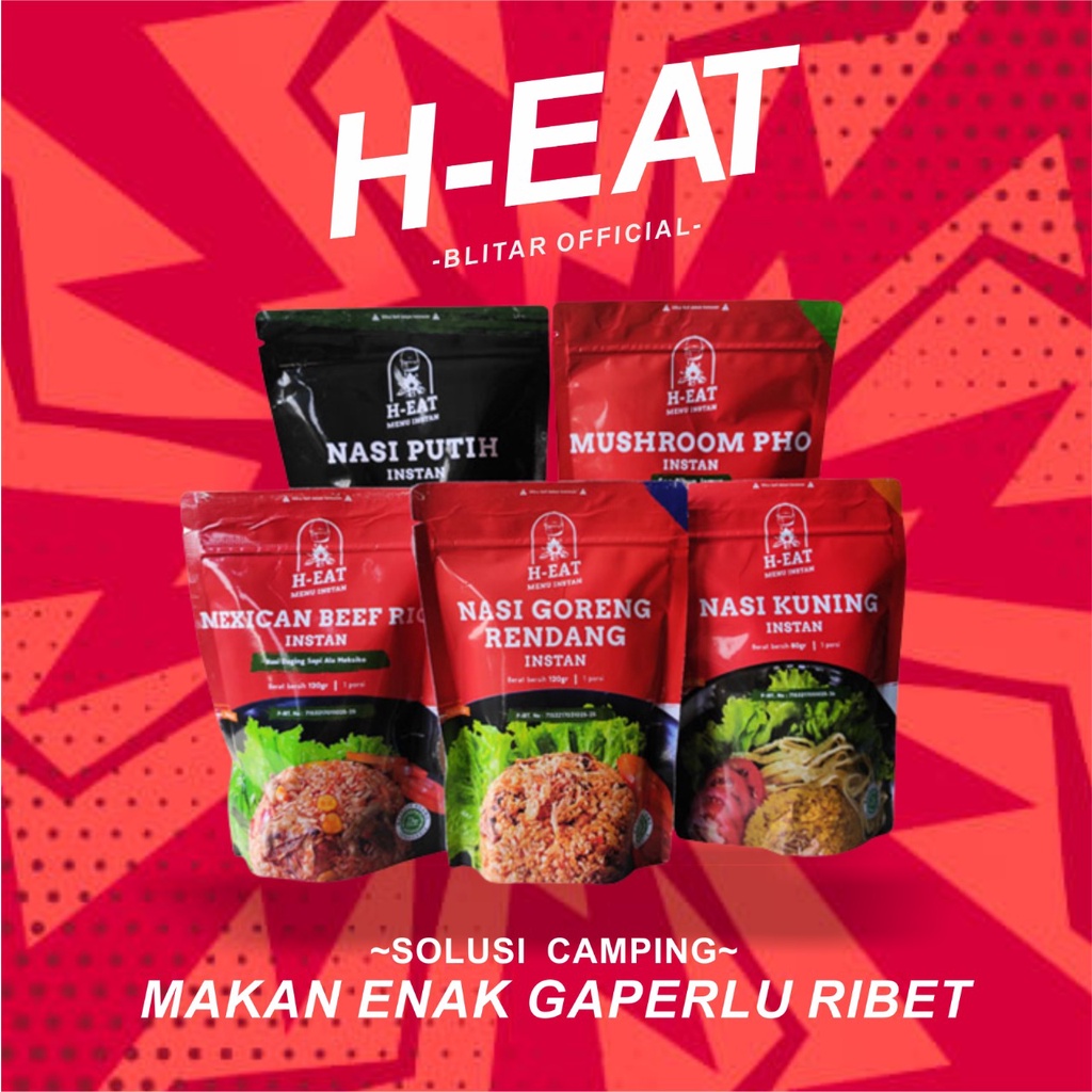 

H eat Makanan Instan Siap saji Bisa Untuk hiking Camping