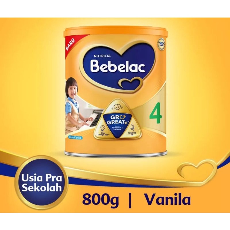 BEBELAC 3 BEBELAC 4 800gr kemasan kaleng