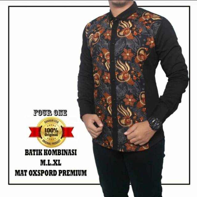 batik panjang pria asli butik original