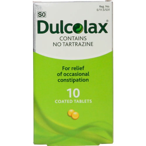 Dulcolax Tablet 10s - Obat Susah BAB-Konstipasi-Sembelit