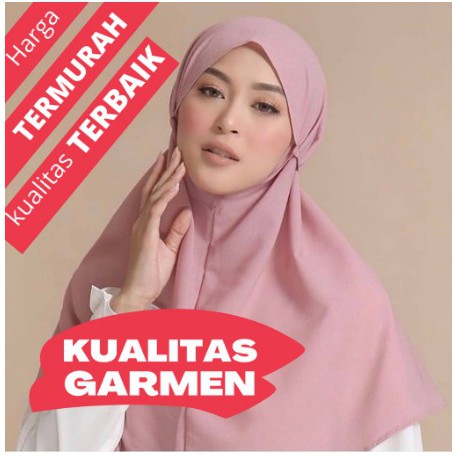 HIJAB BERGO MARYAM PREMIUM / Hijab Jilbab Kerudung Bergo Murah Bisa COD