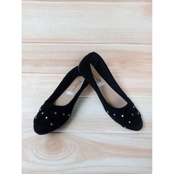 Flatshoes Wanita Terbaru Model Kenong Silang Sepatu Balet Murah Simple bisa COD Flash Sale