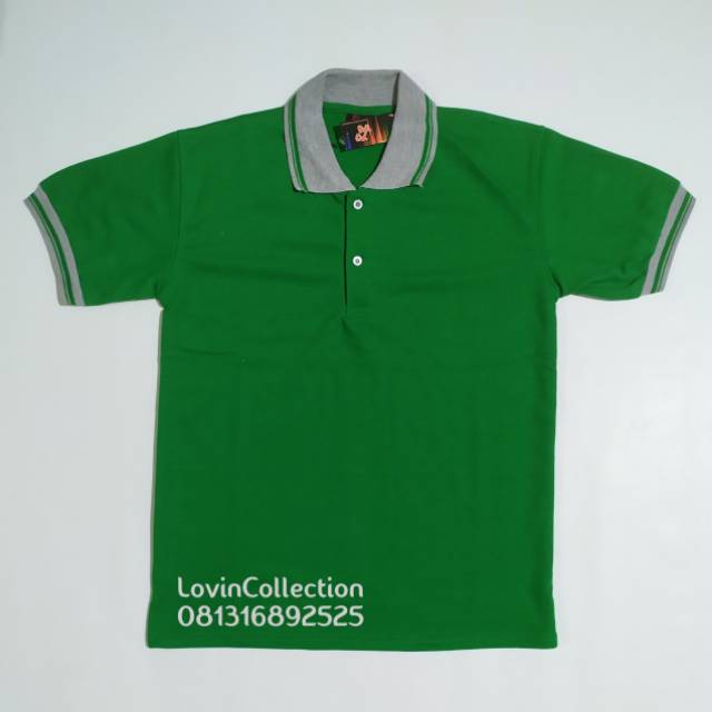 Kaos polo Polo shirt Kaos kerah Kaos berkerah Hijau Kaos polo Polo shirt Kaos kerah Kaos berkerah Hijau