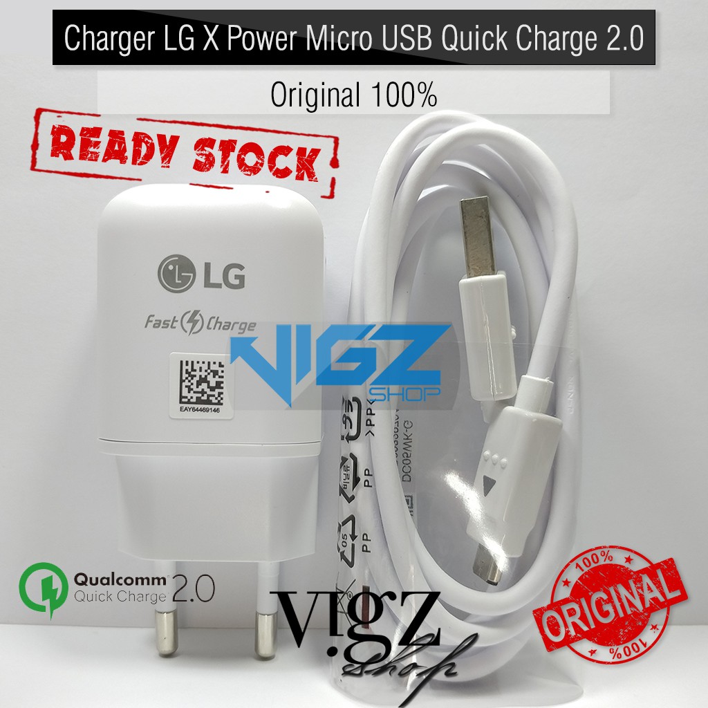 Charger LG X Power Micro USB Quick Charge 2.0 Original 100%