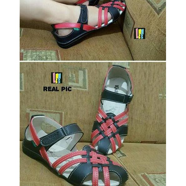 sandal sepatu wanita kickers grade ori
