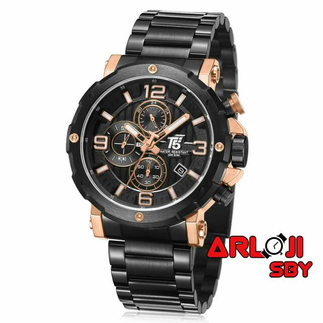 JAM TANGAN PRIA T5 H3640 CHRONO SPORT ORIGINAL TAHAN AIR
