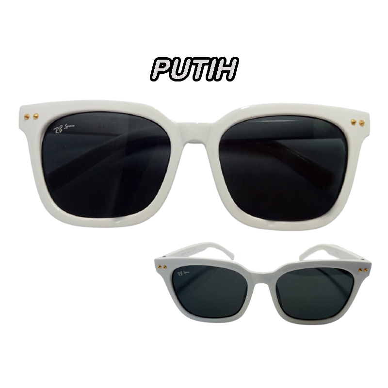 Terbaru Kacamata Hitam Wanita Pria Square Retro Female Sunglasses Kacamata Gaya Hitam Anti UV Protection Kacamata Dewasa Kaca mata Fashion Terkini Korean Style Kacamata Dewasa Terndy Hits Fashion Terbaru