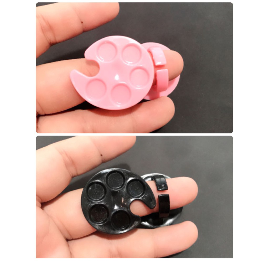 Pallet ring pallet cincin palet mini paint holder alat lukis