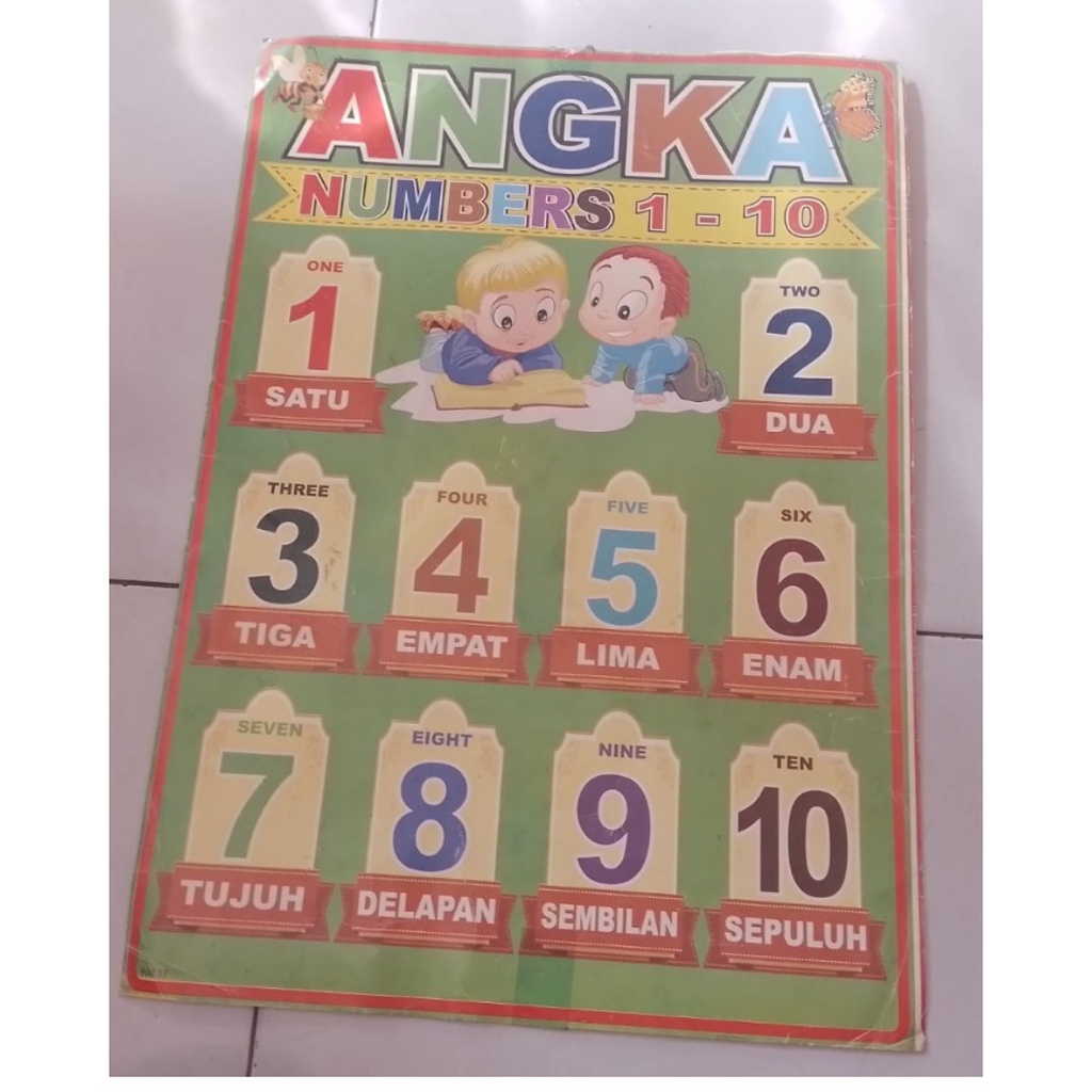

Poster Angka 1-10