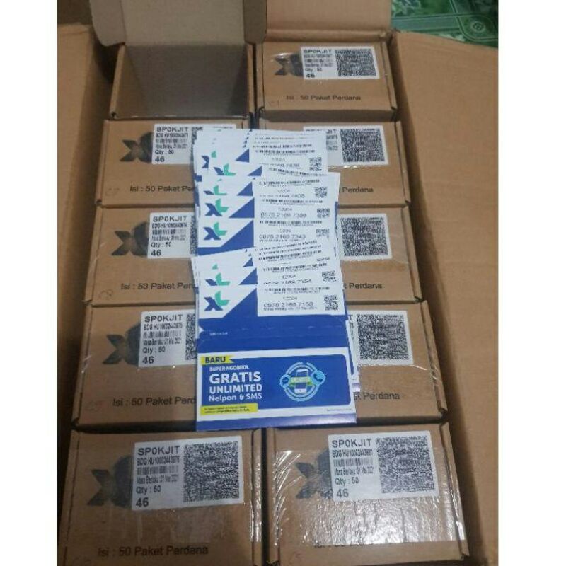 PERDANA XL FREE KUOTA 50 Mb-5 GB