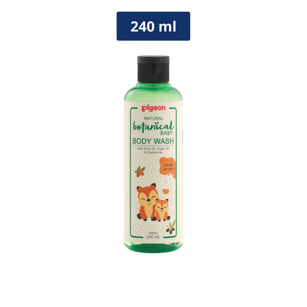 PIGEON Botanical Baby Body Wash 240Ml