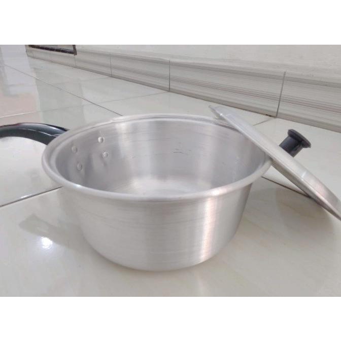 """] panci almunium set dengan tutup/DLL panci masak mie / panci masak
