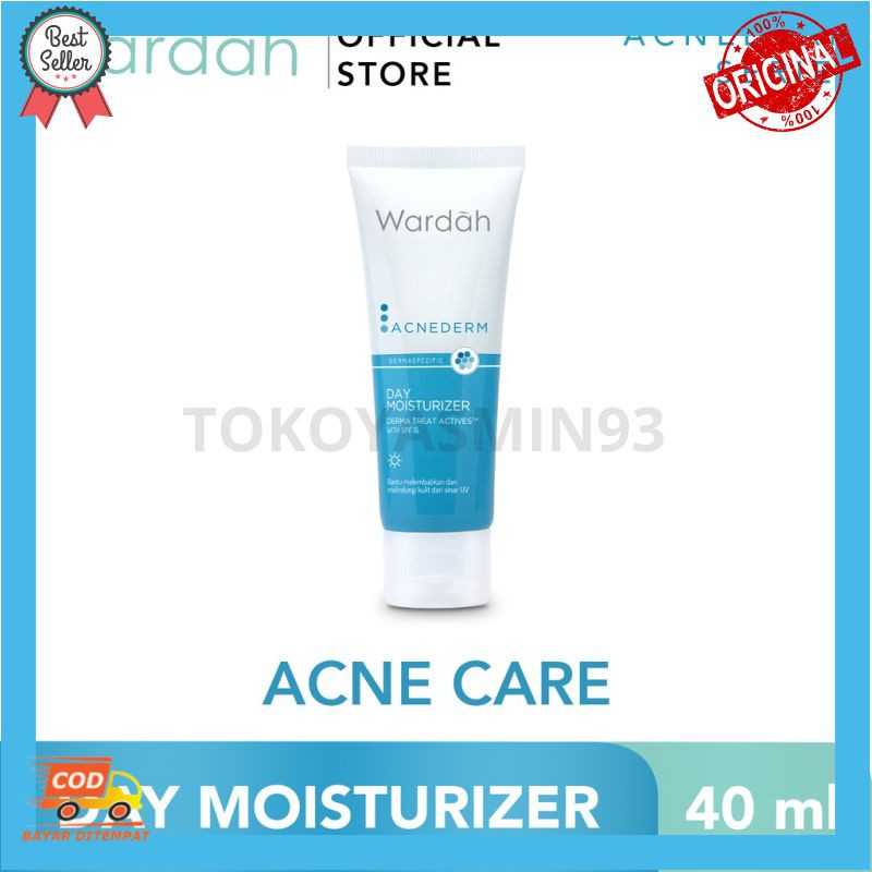 Wardah Acnederm Day Moisturizer 40 ml Murah