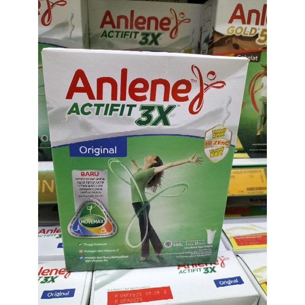 

ANLENE ACTIFIT 3X 600GR ORIGINAL