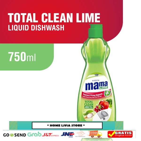 Mama Lime Pencuci Piring Botol 750 mL