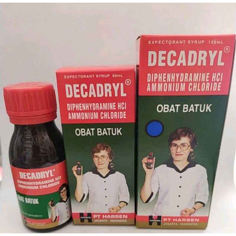 

Decadryl Expectorant Obat Batuk Sirup - 60ml / 120 ml
