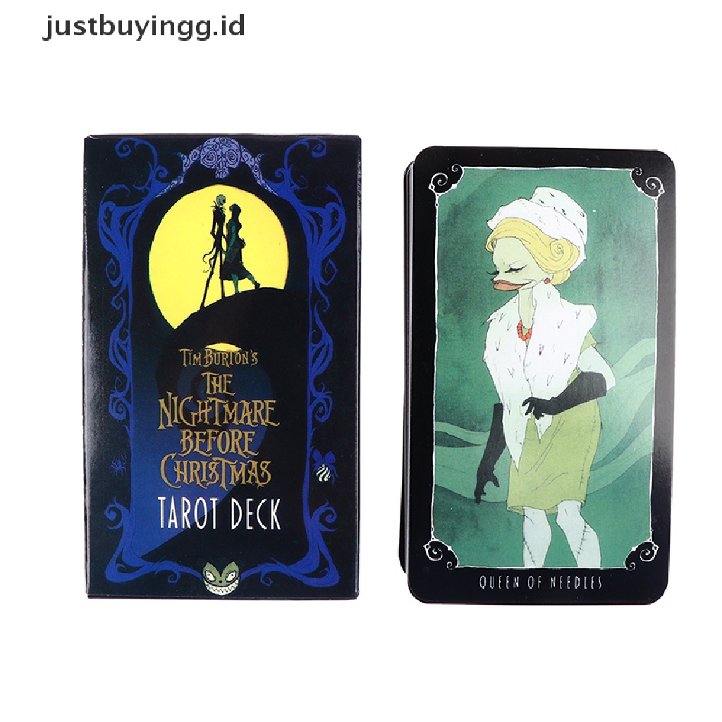 (Justbuyingg.Id) Kartu Tarot The Nightmare Before Christmas