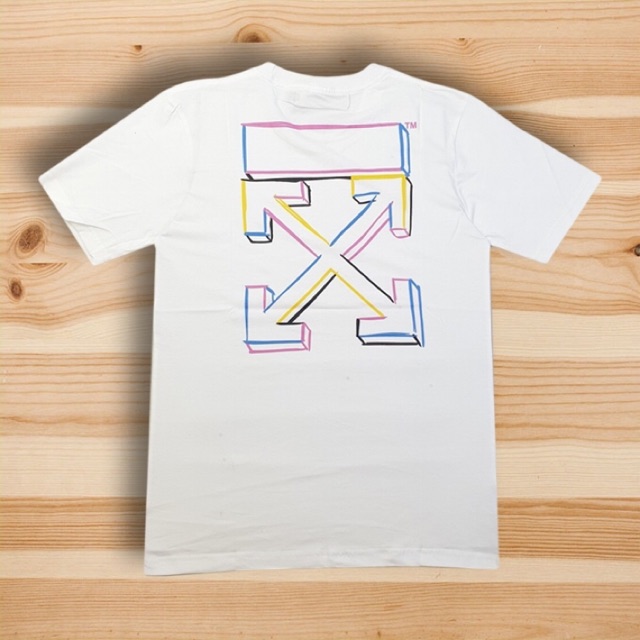

Kaos OffWhite 3D Pastel Marker White