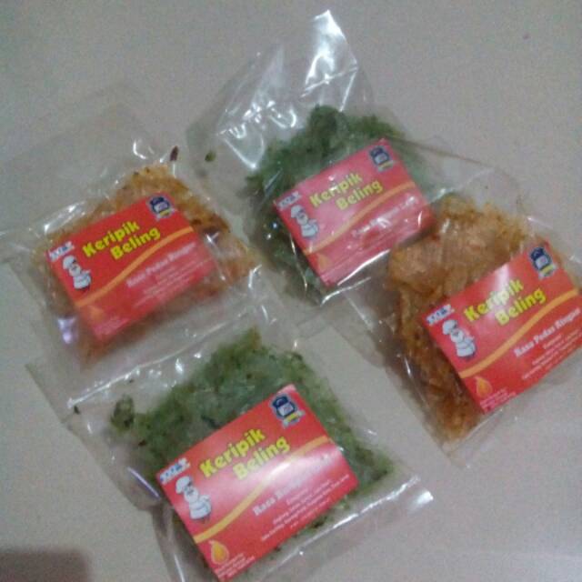 

Keripik beling kemasan kecil