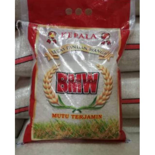 

Beras cap BMW pandan wangi 5 kg