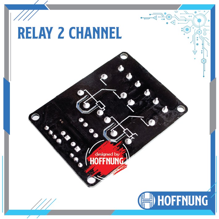 Modul Relay 2 Channel With Optocoupter