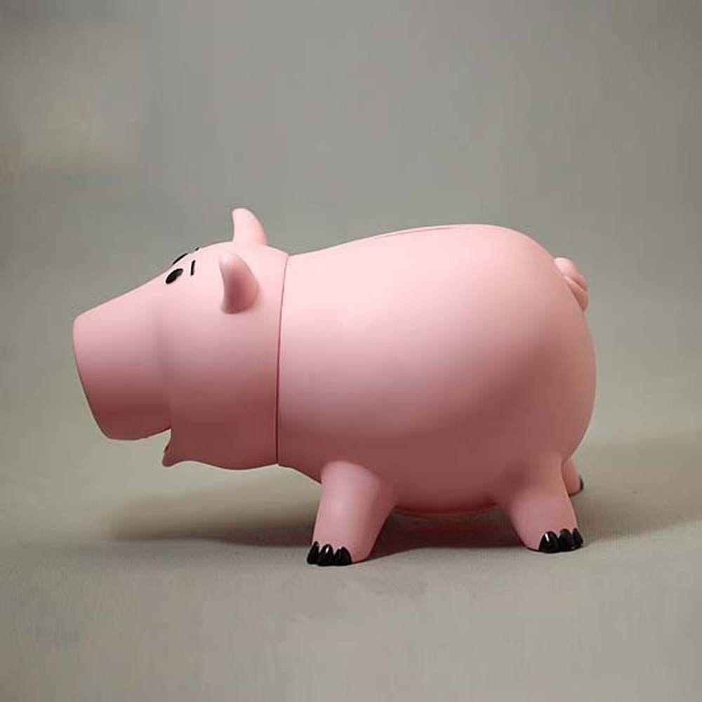 Lanfy Action Figure Patung Anime Hamm the Piggy Model Mainan Dekorasi Desktop Ornamen Rumah Model Anime