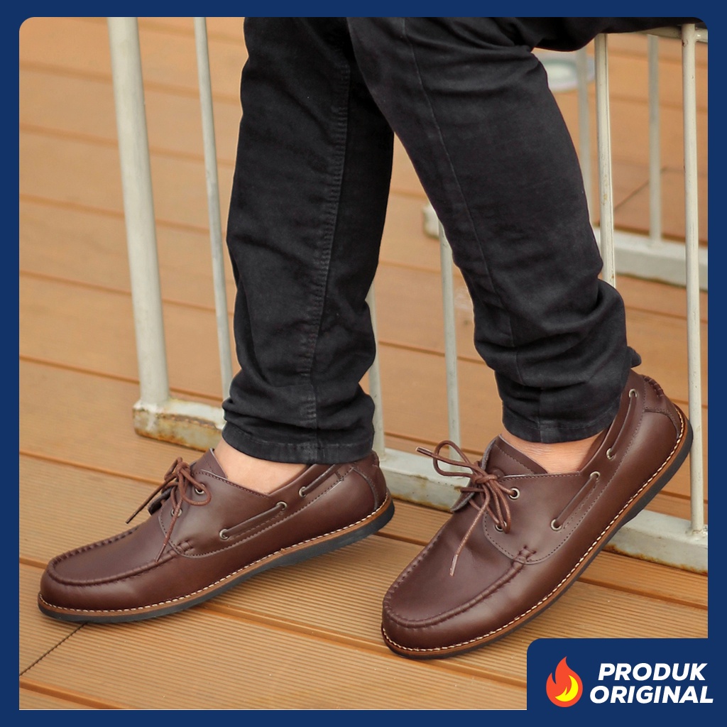 GROOVE BROWN ORIGINAL x REYL MAN Sepatu Kulit Sapi Asli Coklat Pria Semi Formal Pantofel Tali Kerja Kantor Dinas Resmi Guru Kantoran Pesta Undangan Wedding Kondangan Nikah Kuliah Modern Casual Oxford Derby Genuine Leather Footwear Keren Terbaru Kekinian