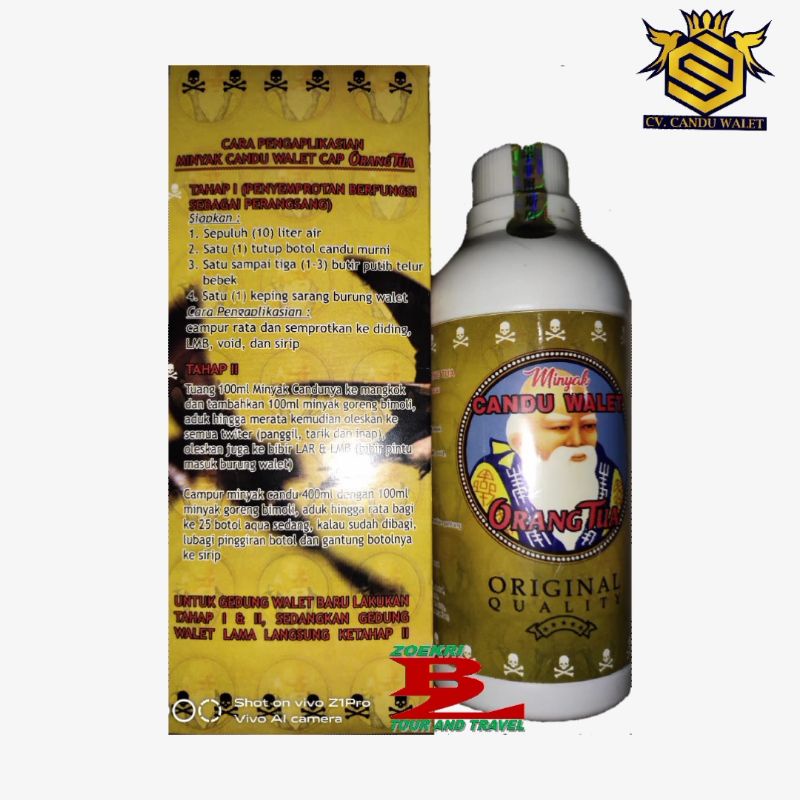 CANDU WALET CAP ORANG TUA ORIGINAL 500 ML