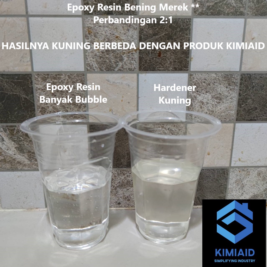 Hardener Casting Resin - 250 ML - Hardener Only Casting Resin - Hardener Epoxy Bening - Epoxy Resin Bening