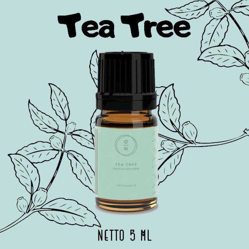 Tea tree Oil Alami 100% Serum Jerawat 5ml