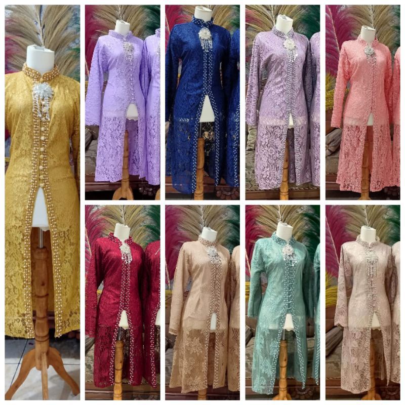 Kebaya Mutiara Ibu Besan Satuan Jumbo