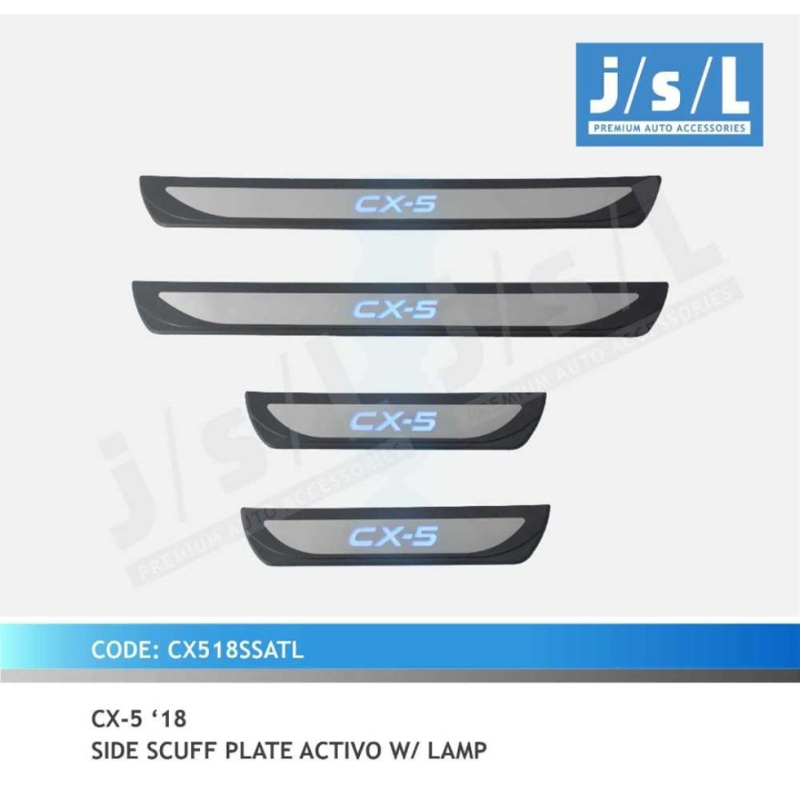 JSL Sillplate Samping Lampu Mazda CX5 Model Activo Lamp