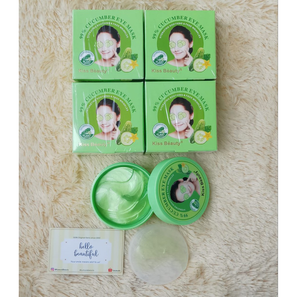 KISS BEAUTY 99 % HYDRATING EYE MASK