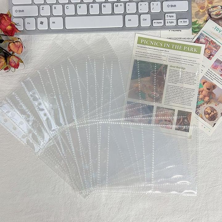 

Terbaik 10 lembar A5 Sleeve ONE SIDE Clear Tebal Pocard ..