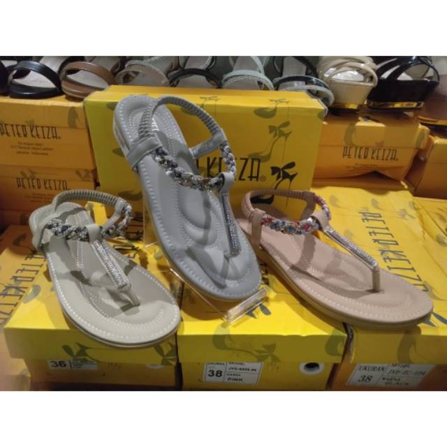Sendal japit peter keiza branded murah
