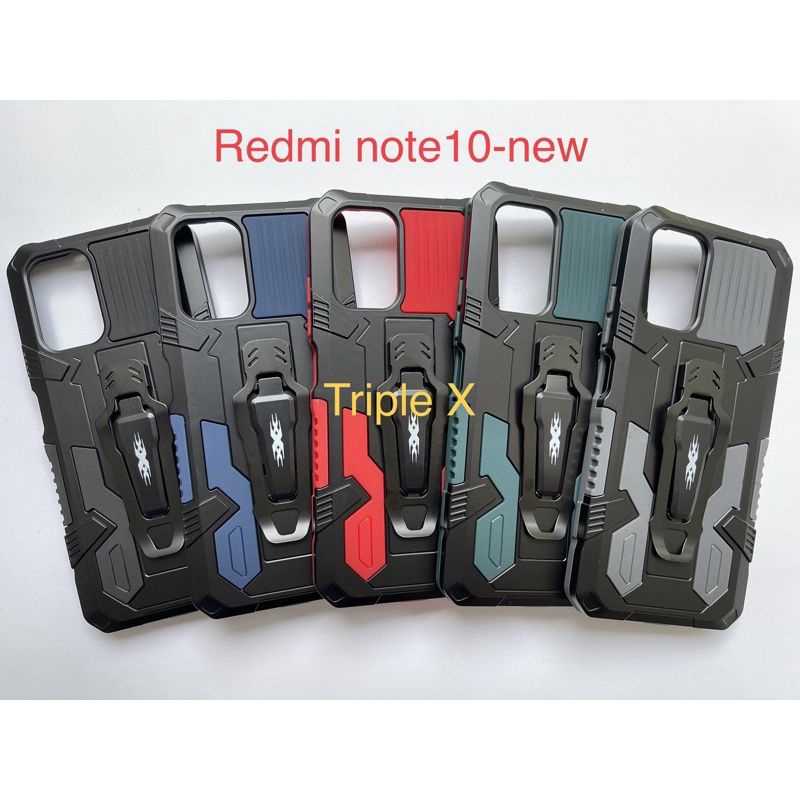 Hard Case Xiaomi Redmi Note 10/10s i-Cristal Robot standing Handphone