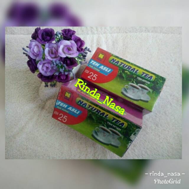 

natural tea (teh hitam)
