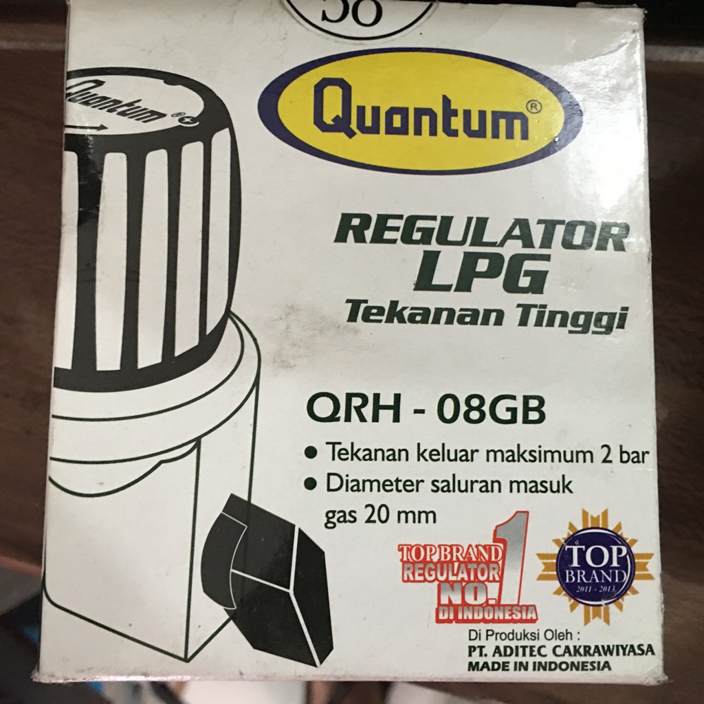 REGULATOR HP Putaran / Puteran merk QUANTUM QRH08GB Tekanan Tinggi