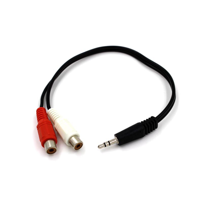 Kabel RCA Female to Male Aux 3.5mm HiFi