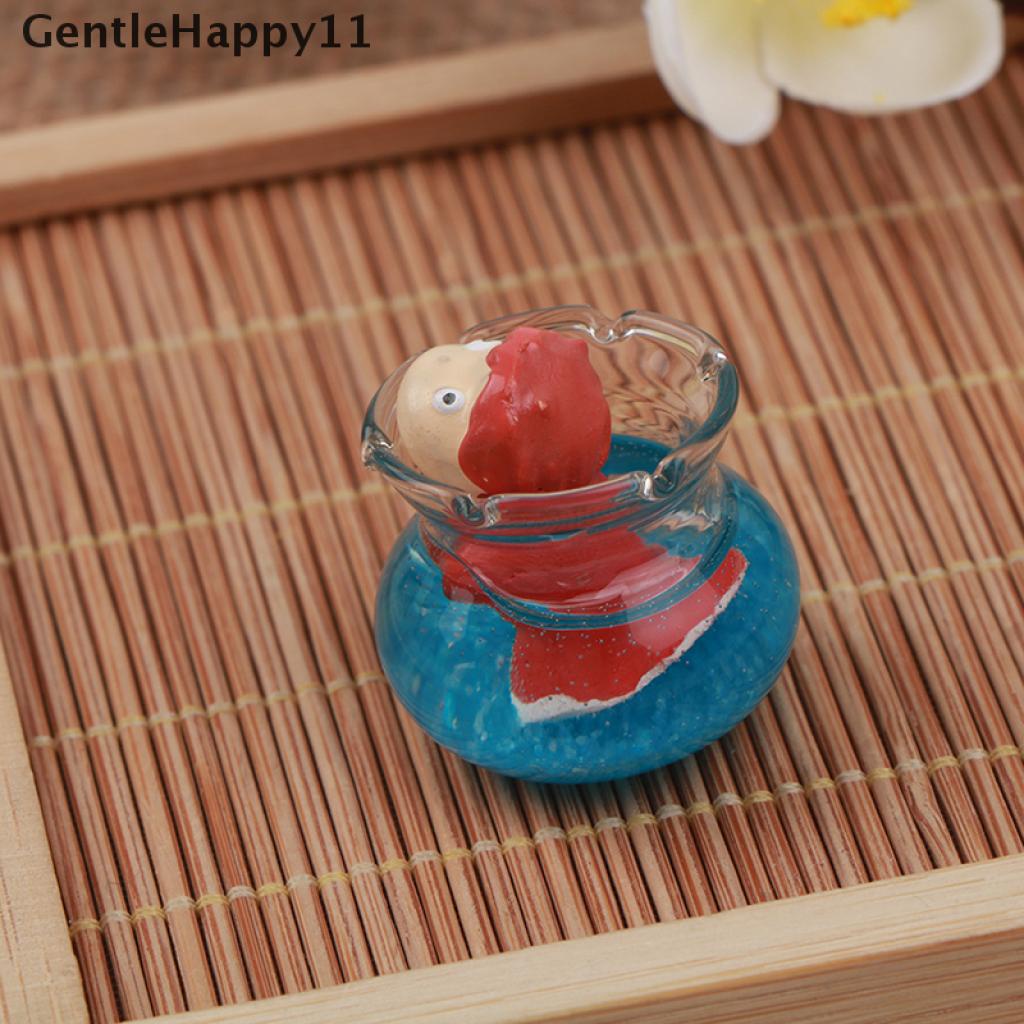 Gentlehappy 1Pc Ornamen Ikan Mas Mikro Hayao Miyazaki