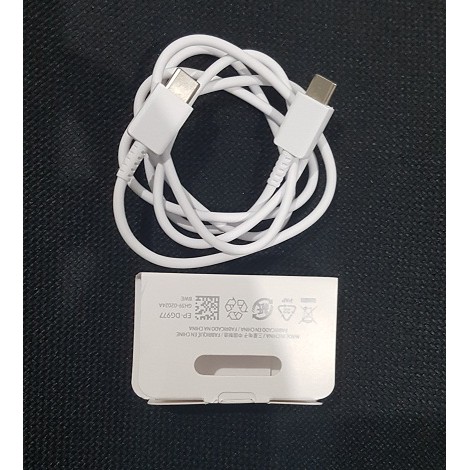 Data cable Samsung Galaxy note 10 USB 3.1 Type C to Type C Galaxy note 10 original100%asli