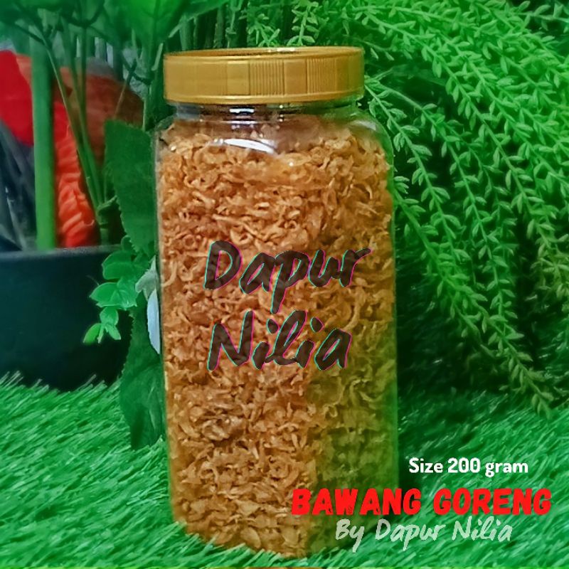 

Bawang Goreng MURNI ASLI TANPA TEPUNG 200 gram BAWANG GORENG ORIGINAL