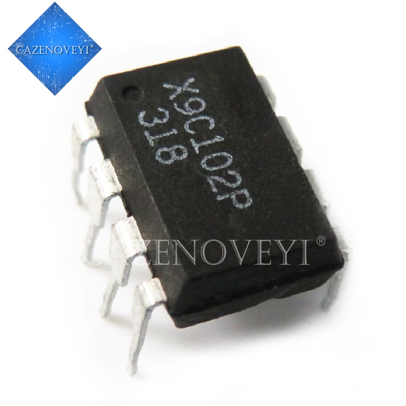 2pcs Ic X9C102PIZ X9C102PZI X9C102P X9C102P X9C102 DIP-8