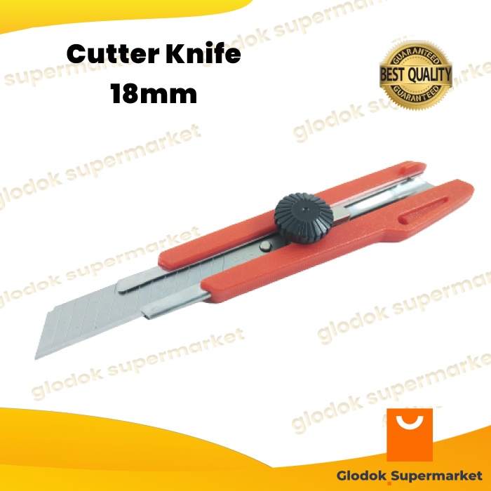 Cutter Knife 18mm Kater Besar