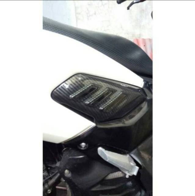 Cover tutup body samping carbon yamaha nmax