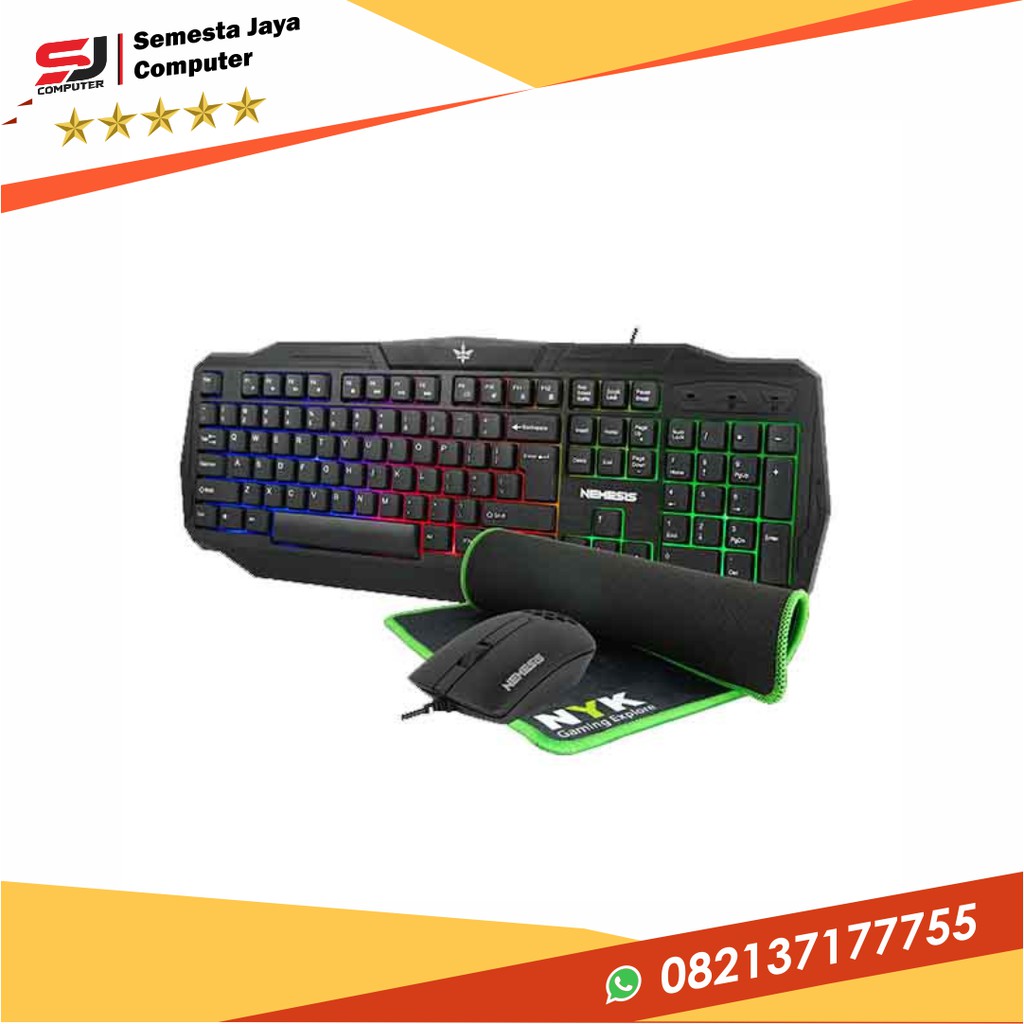 KEYBOARD GAMING NYK COMBO KIT ARTEMIS KC-200