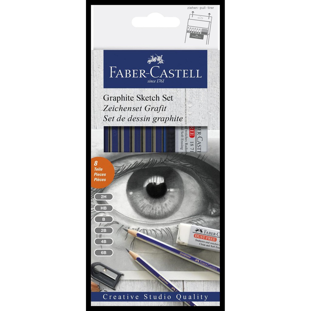 

BANTING HARGA FABER-CASTELL GRAPHITE SKETCH SET PERALATAN MELUKIS MURAH TERLENGKAP