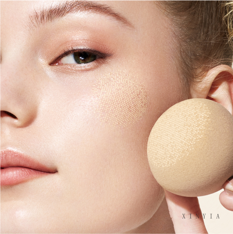 Spons Puff Makeup/Kosmetik Bentuk Water Drop Bahan Lembut Untuk Foundation/Bedak Wanita