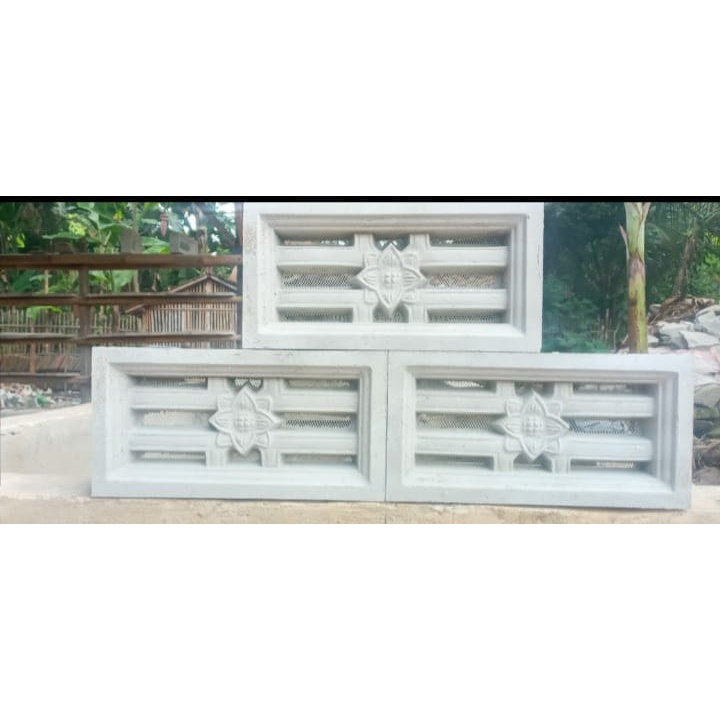 Roster Beton Minimalis Terlaris Motif Ram Kawat Nyamuk Dua Sisi Modern SINAR ROSTER ASD