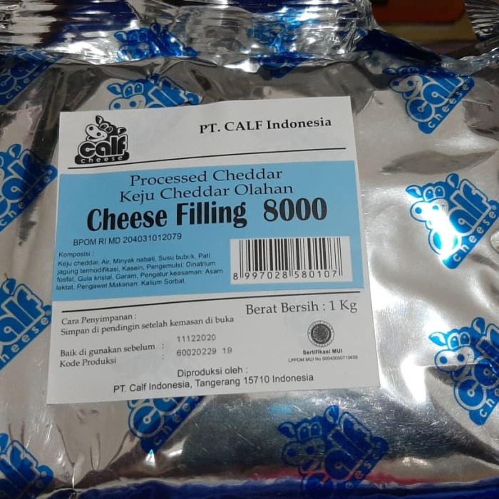 

fe20111 Calf Cheese Filling 8000 Kemasan 1Kg Xa201As